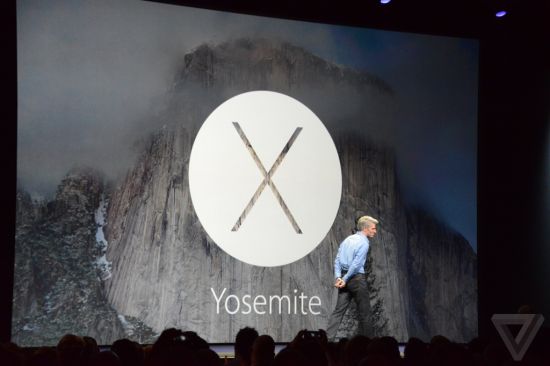 苹果公司发布全新桌面操作系统优胜美地(Yosemite)